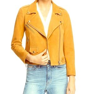 Rebecca Minkoff Wes Suede Moto Jacket